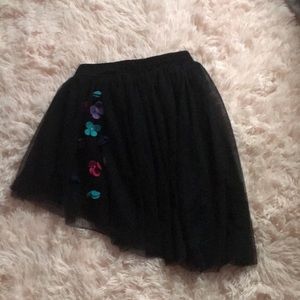 Trolls black skirt